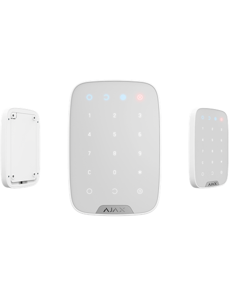 Беспроводная сенсорная клавиатура Ajax KeyPad, Белый