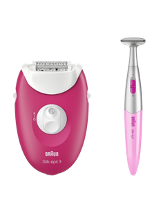 Эпилятор Braun SE3202, Розовый