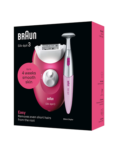 Epilator Braun SE3202, Roz