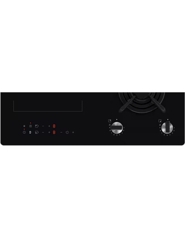 Комбинированная варочная панель Electrolux KDI641723K, Чёрный