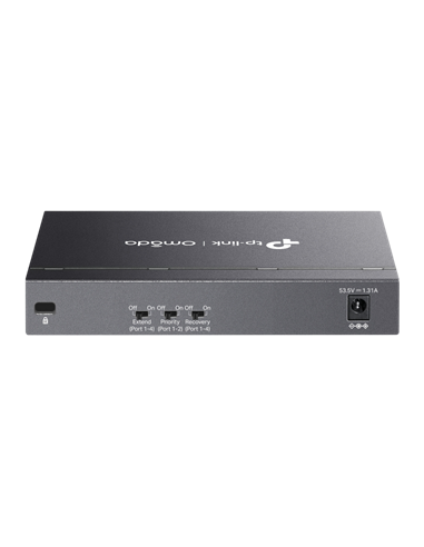 Сетевой коммутатор TP-LINK DS106P, 4x IEEE 802.3af/at PoE+