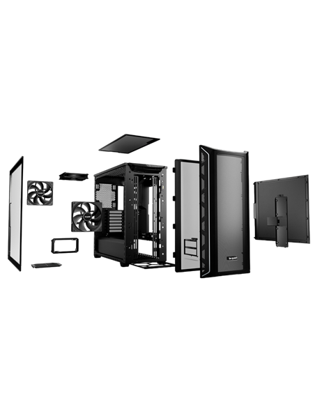 Carcasă PC be quiet! Shadow Base 800 DX, Full-Tower, , Negru