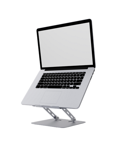 Подставка для ноутбука Gembird NBS-D1-04, 15,6", Серебристый
