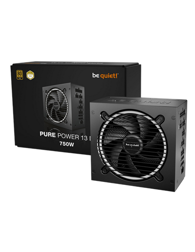 Блок питания для компьютеров be quiet! Pure Power 13 M, 750Вт, ATX, Полностью модульный