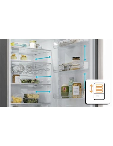 Frigider Whirlpool WHC18 T573, Alb