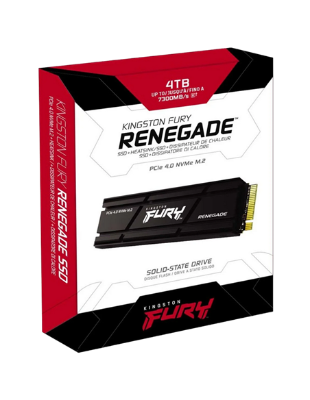 Unitate SSD Kingston FURY Renegade, 4000GB, SFYRDK/4000G