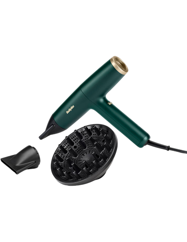 Uscător de păr BaByliss D6555DE, 1700W, Verde