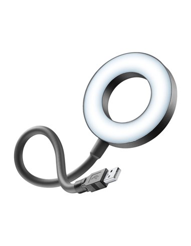 Lampă USB Cellularline LED, Negru