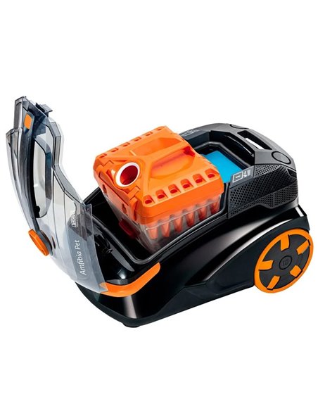 Aspirator Thomas DryBOX Amfibia Pet, Negru | Portocaliu