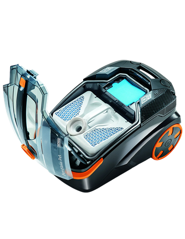 Aspirator Thomas DryBOX Amfibia Pet, Negru | Portocaliu