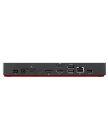 Док-станция Lenovo Thinkpad Thunderbolt 4 Dock, Чёрный