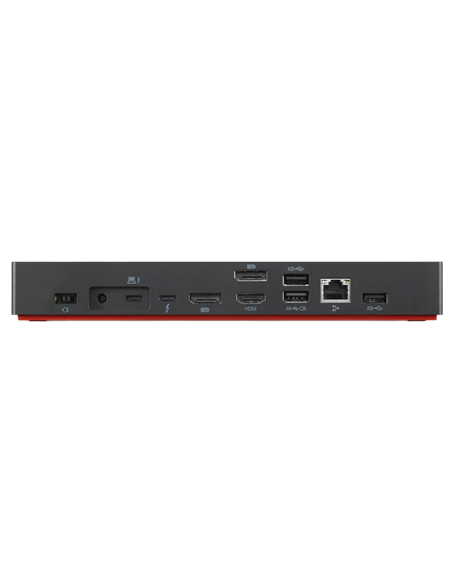 Док-станция Lenovo Thinkpad Thunderbolt 4 Dock, Чёрный