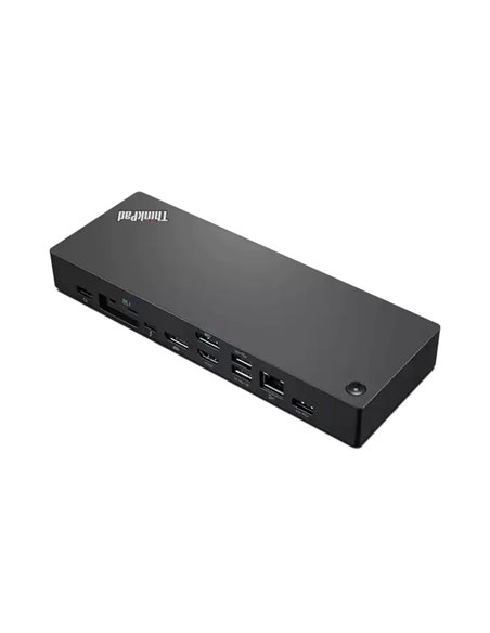 Док-станция Lenovo Thinkpad Thunderbolt 4 Dock, Чёрный