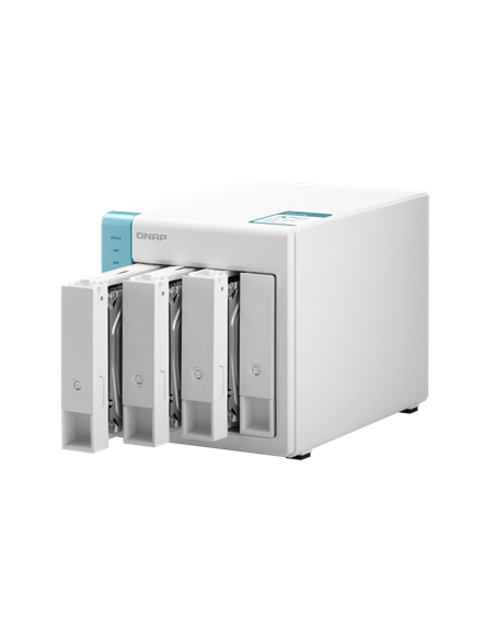 Сетевое хранилище Qnap TS-431K, Белый