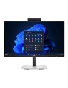 Computer All-in-One HP ProStudio 4 G1i , 23,8", Intel Core Ultra 5 225T, 16GB/512GB, FreeDOS, Negru | Argintiu