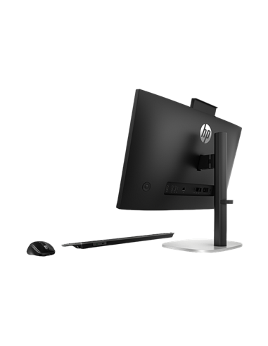 Computer All-in-One HP ProStudio 4 G1i , 23,8", Intel Core Ultra 5 225T, 16GB/512GB, FreeDOS, Negru | Argintiu