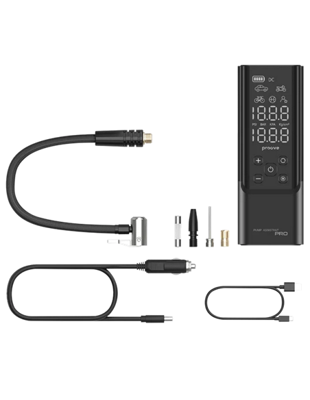 Compresor auto Proove Pump Assistant Pro, Negru