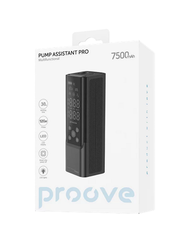 Compresor auto Proove Pump Assistant Pro, Negru