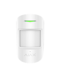 detector de miscare și spargere sticlă Ajax CombiProtect, Alb