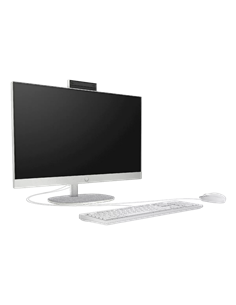 Computer All-in-One HP 24-cr0072ci, 23,8", AMD Ryzen 5 7520U, 16GB/512GB, FreeDOS, Shell White 2
