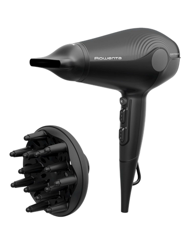 Фен Rowenta CV6430F0, 2100Вт, Чёрный