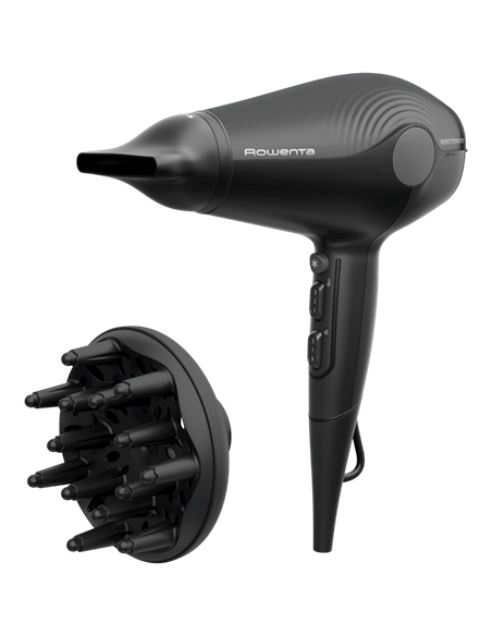 Фен Rowenta CV6430F0, 2100Вт, Чёрный