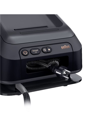 Fier de călcat cu generator de abur Braun IS 5249 BK, 2400W, Negru