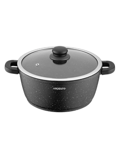 Кастрюля Ardesto AR2424GE, 4,4л, 24см, Чёрный