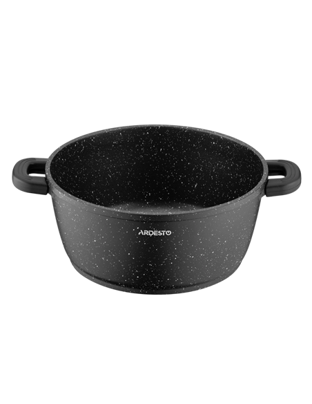 Кастрюля Ardesto AR2424GE, 4,4л, 24см, Чёрный Кастрюля Ardesto AR2424GE, 4,4л, 24см, Чёрный