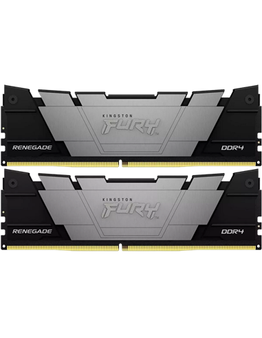 Оперативная память Kingston FURY Renegade, DDR4 SDRAM, 3200 МГц, 16Гб, KF432C16RB2K2/16
