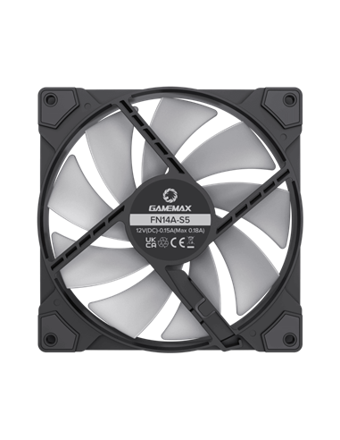 Ventilator PC Gamemax FN14A-S5, 140 mm
