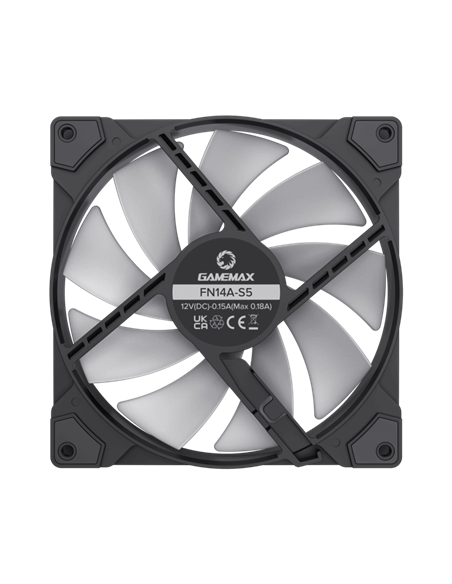 Вентилятор для ПК Gamemax FN14A-S5, 140 мм