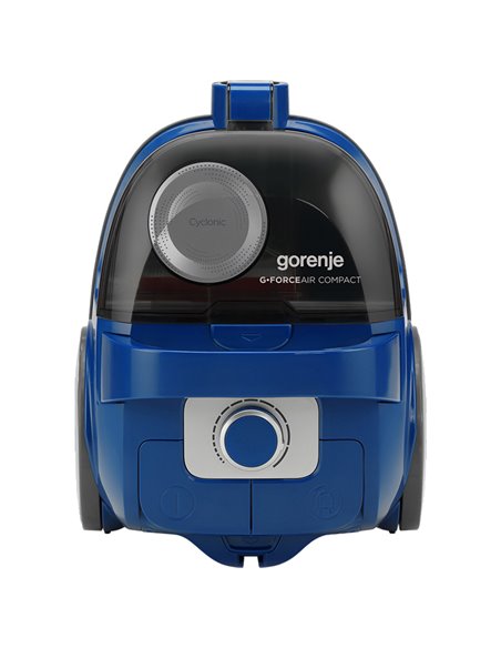 Пылесос Gorenje VCEA01GACBUCY, Синий | Серый
