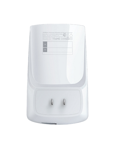 Усилитель Wi‑Fi сигнала TP-LINK TL-WA850RE, 300 Мбит/с, Белый