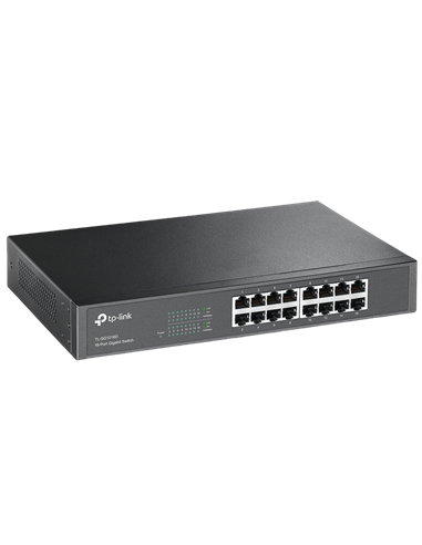 Сетевой коммутатор TP-LINK TL-SG1016D, 16x 10/100/1000 Мбит/с
