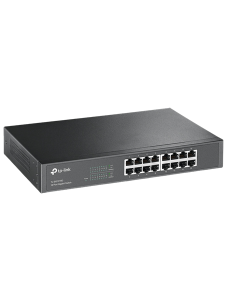 Сетевой коммутатор TP-LINK TL-SG1016D, 16x 10/100/1000 Мбит/с