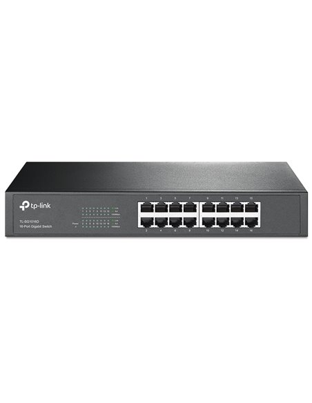 Сетевой коммутатор TP-LINK TL-SG1016D, 16x 10/100/1000 Мбит/с