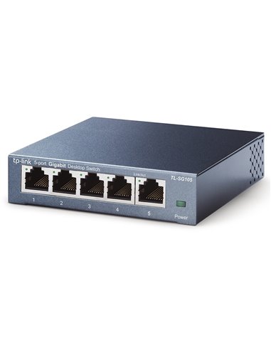 Сетевой коммутатор TP-LINK TL-SG105, 5x 10/100/1000 Мбит/с