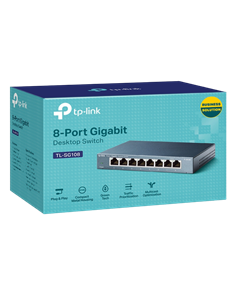 Switch de rețea TP-LINK TL-SG108, 8x 10/100/1000 Mbps 2