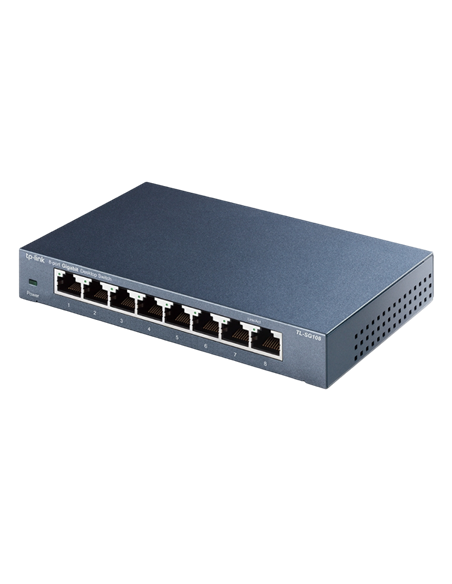 Switch de rețea TP-LINK TL-SG108, 8x 10/100/1000 Mbps