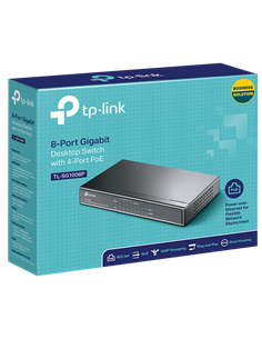 PoE коммутатор TP-LINK TL-SG1008P, 4x IEEE 802.3af/at 2