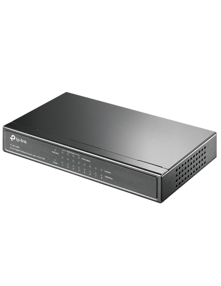 PoE коммутатор TP-LINK TL-SG1008P, 4x IEEE 802.3af/at