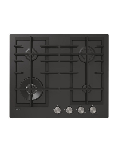 Plită pe gaz Candy CVFG6BF4PX, Oțel inoxidabil