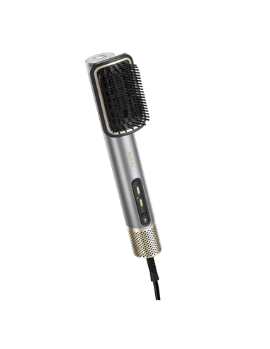 Uscător de păr-perie BaByliss AS6555E, 1600W, Argintiu