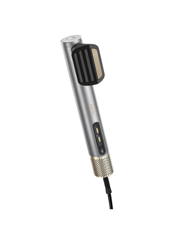 Uscător de păr-perie BaByliss AS6555E, 1600W, Argintiu