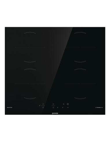 Plită cu inducție Gorenje GI6401BSCE, Negru