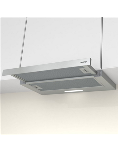 Hota încorporabilă Gorenje TH62E3X, Oțel inoxidabil