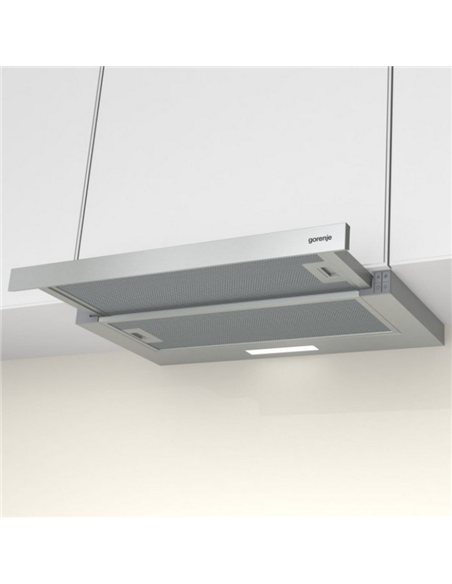Hota încorporabilă Gorenje TH62E3X, Oțel inoxidabil