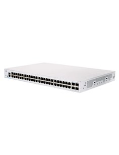 Сетевой коммутатор Cisco CBS350-48T, 48x 10/100/1000 Мбит/с, 4x SFP