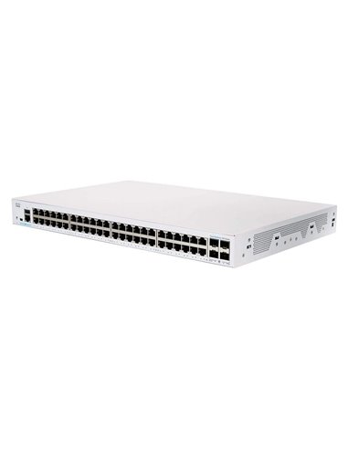 Switch de rețea Cisco CBS350-48T, 48x 10/100/1000 Mbps, 4x SFP